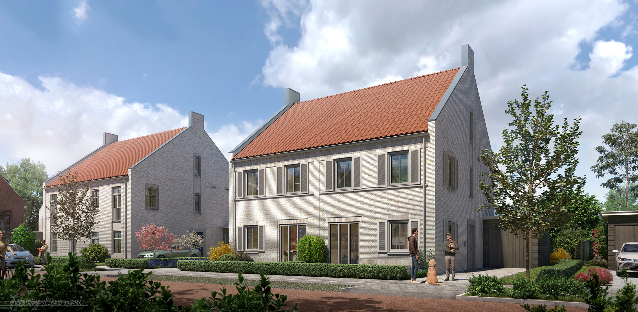 2-onder-1 kapwoningen